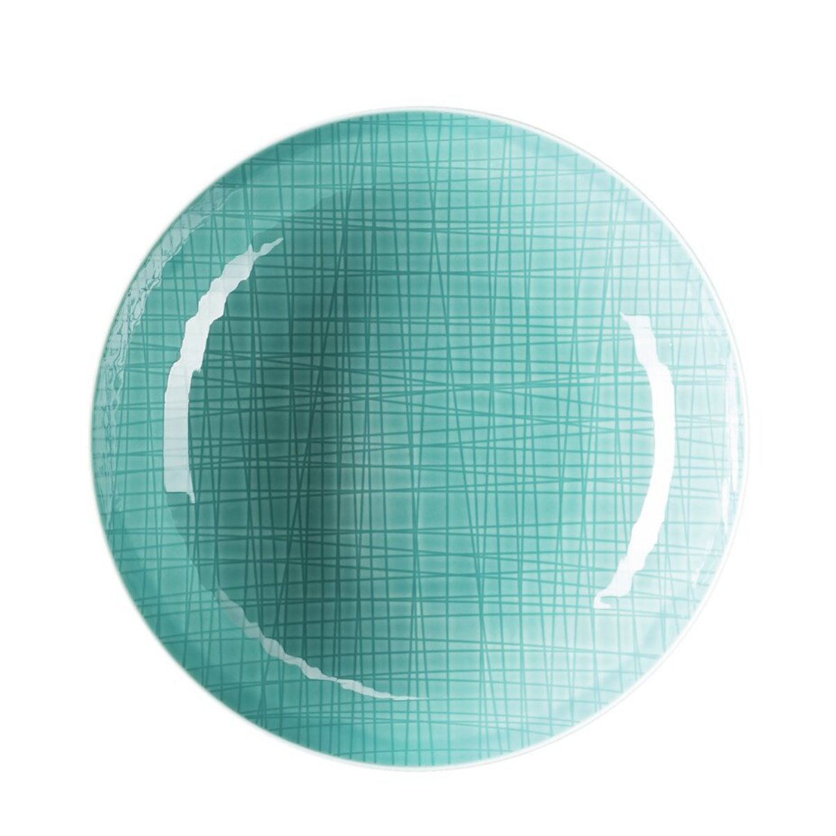Rosenthal Mesh Aqua Deep plate / Pasta plate 25 cm