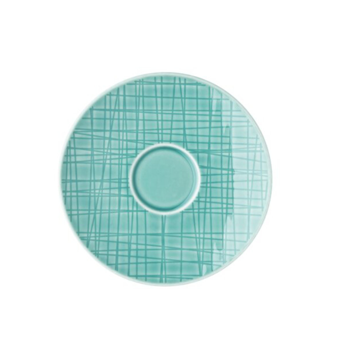 Rosenthal Mesh Aqua Kaffee-/Tee-/Kombi-Untertasse 16 cm