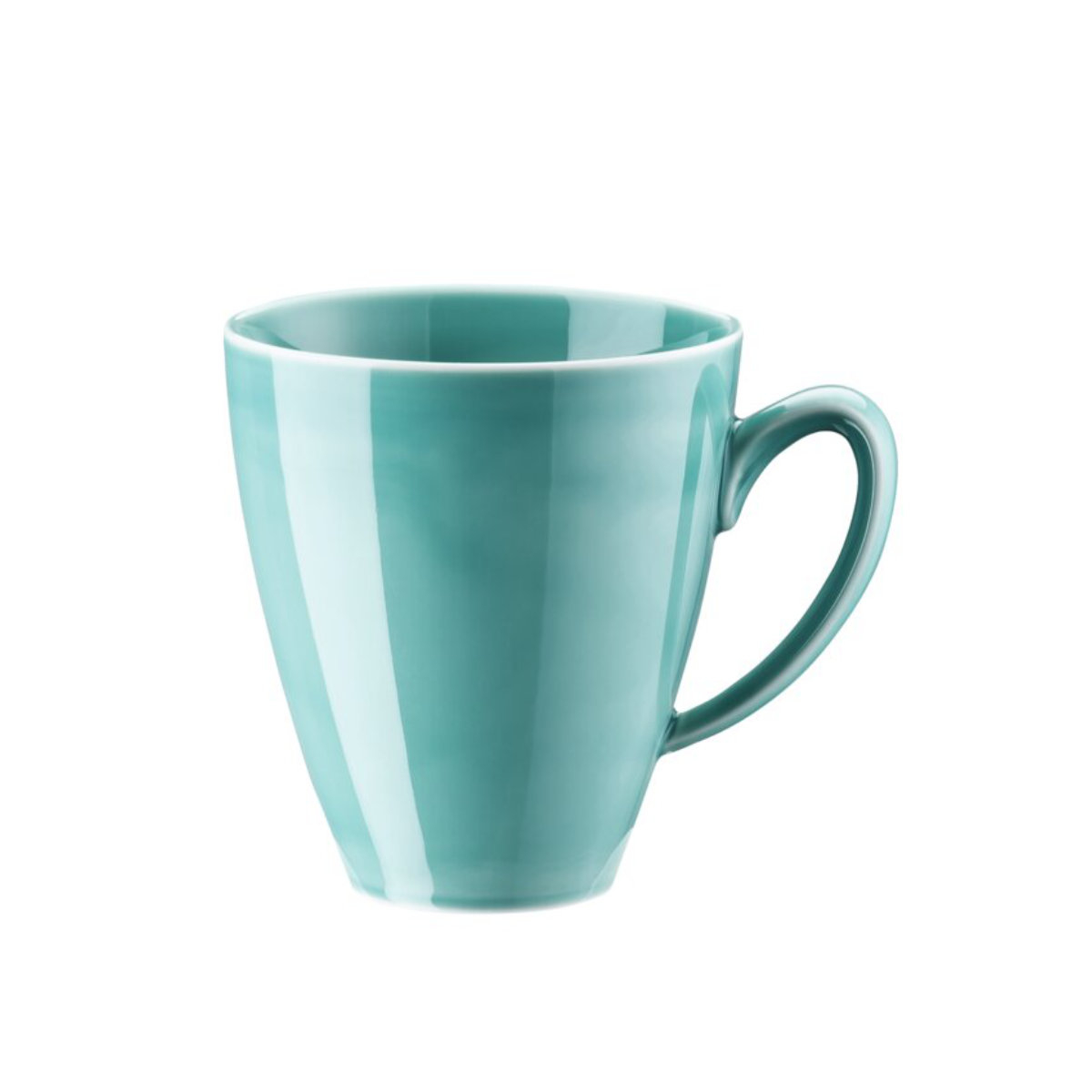 Rosenthal Mesh Aqua Becher mit Henkel - ohne Relief 0,35 L