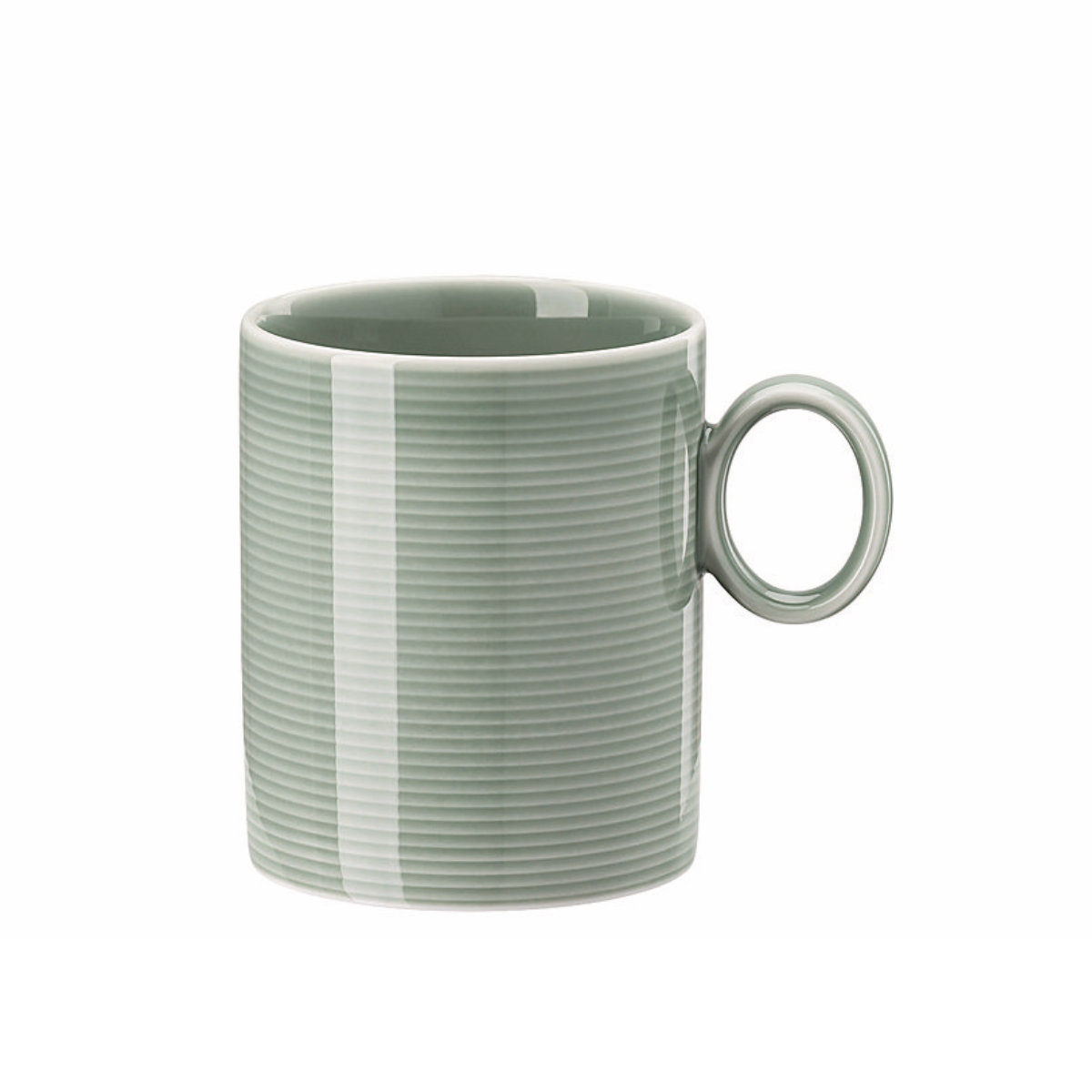 Thomas Loft Colour Moss Green Becher mit Henkel groß 0,38 L