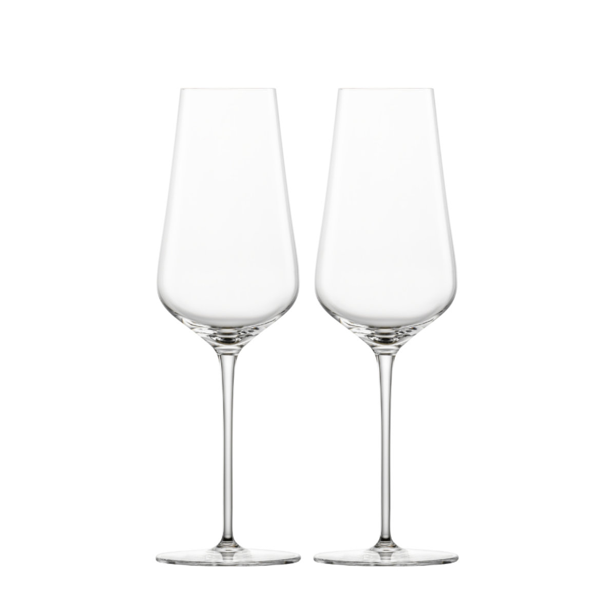 Zwiesel Glas Duo Champagnerglas mit Moussierpunkt Set 2-tlg. 0,38 L Duo 123474