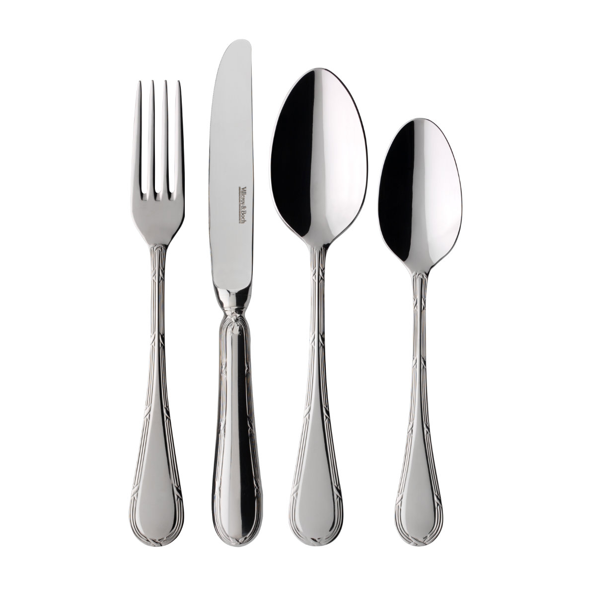Villeroy & Boch Besteck Kreuzband Septfontaines - 18/10 Edelstahl Tafelbesteck 24-tlg.
