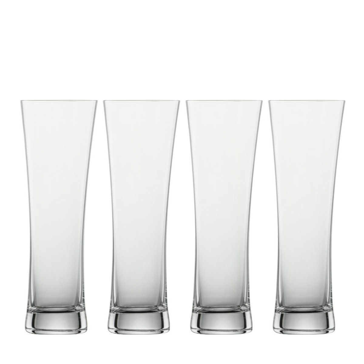 Schott Zwiesel Beer Basic Weizenbierglas klein mit Moussierpunkt Set 4-tlg. 0,45 L