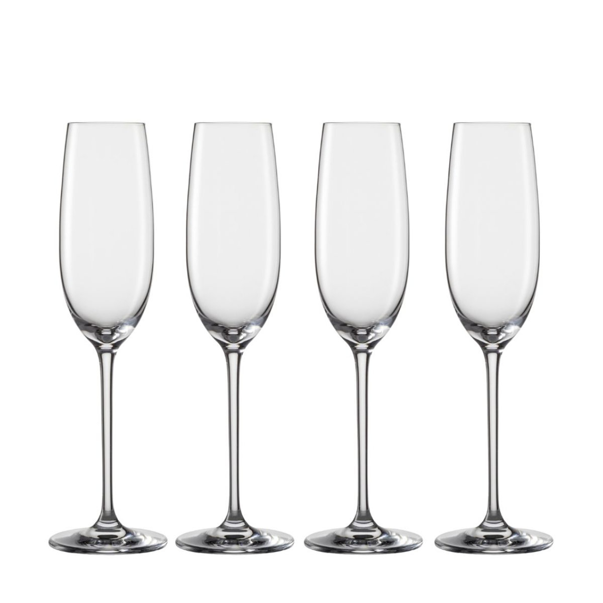 Schott Zwiesel Vinos Sekt Glas mit Moussierpunkt Set 4-tlg. 0,24 L Vinos 130010