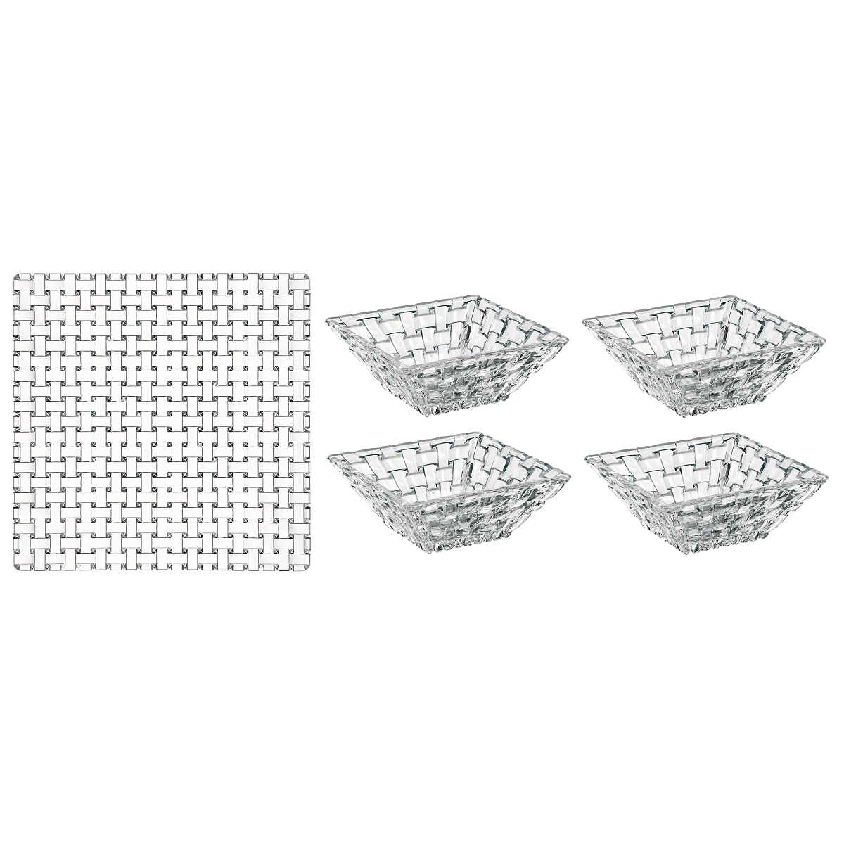 Nachtmann Bossa Nova Serving set glass 5-piece