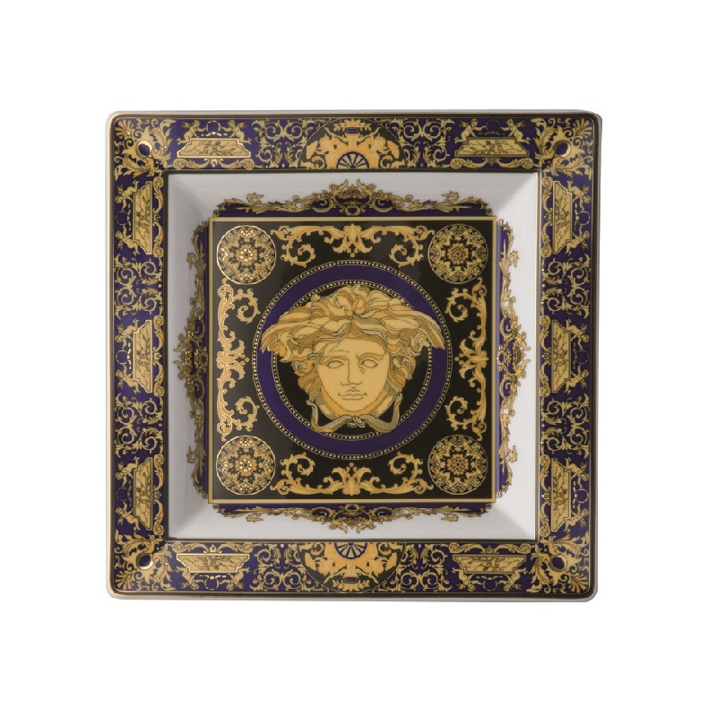 Rosenthal meets Versace Medusa blue Bowl 22 cm
