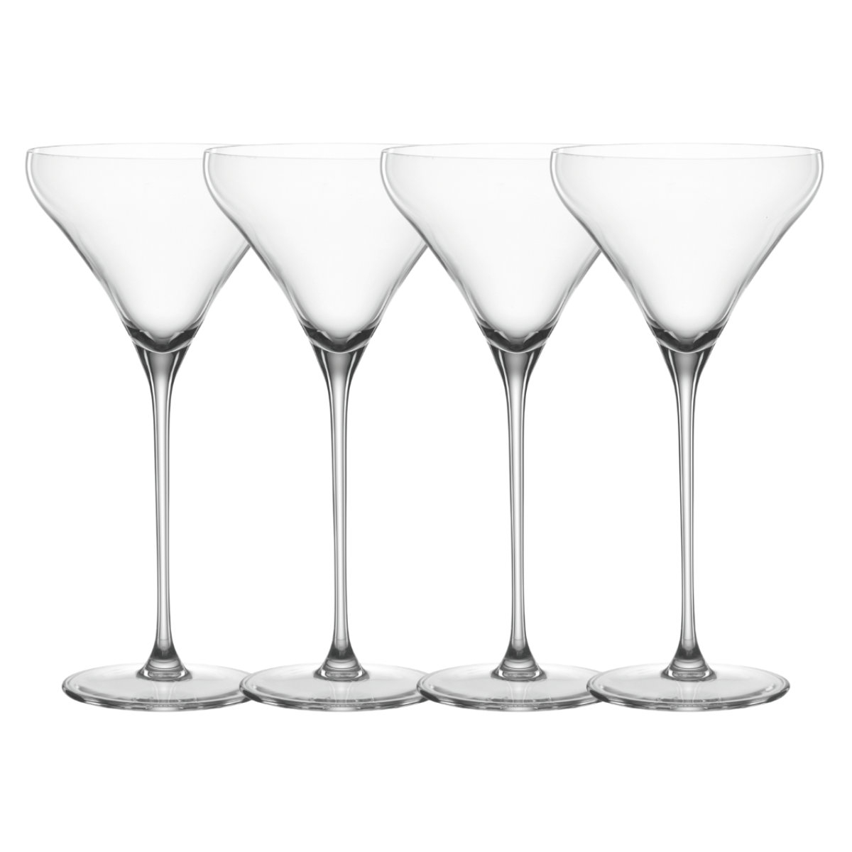 Spiegelau Willsberger Anniversary Cocktail / Martini Glass Set 4 pieces