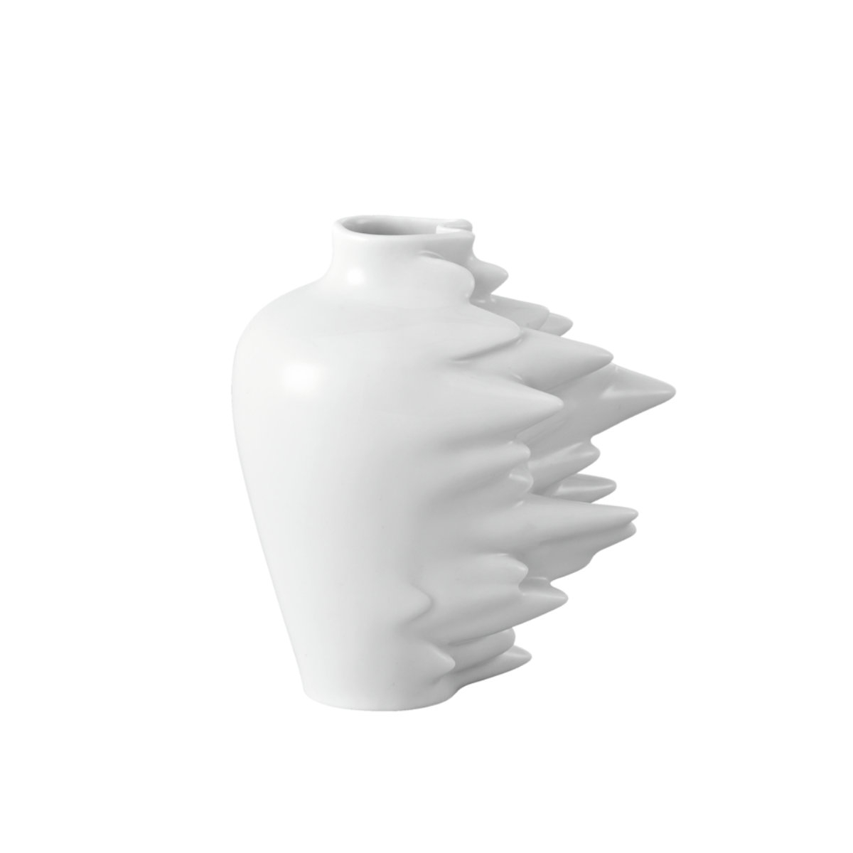 Rosenthal Miniaturvasen Vase Fast weiß 10 cm Miniaturvasen 14271-800001-26583