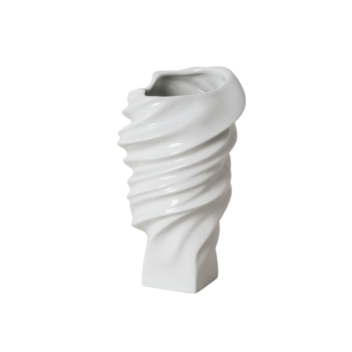 Rosenthal Midi-Vasen Vase Squall weiß 15 cm Midi-Vasen 14463-800001-26015