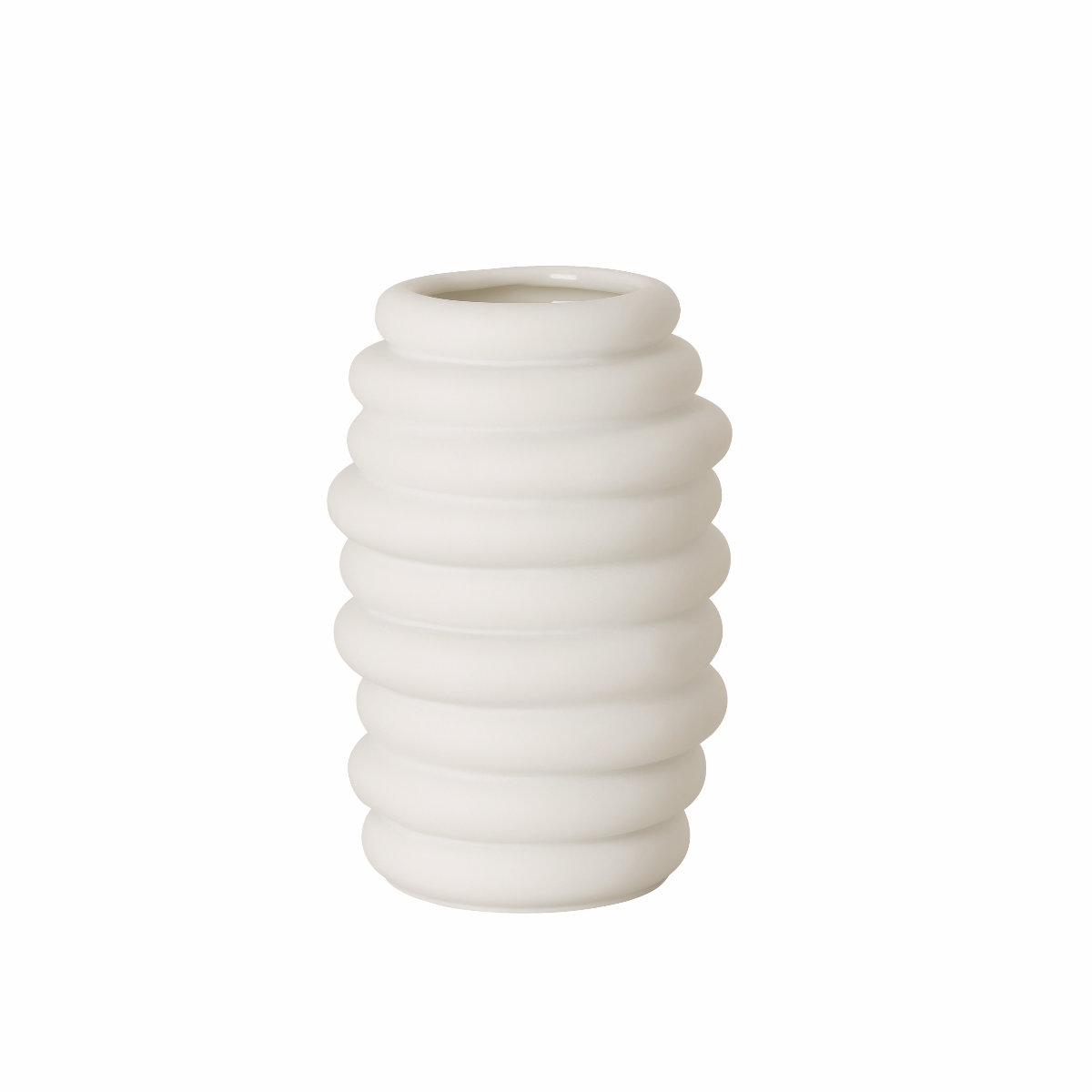 Rosenthal Miniaturvasen Vase Hop weiß matt 10 cm Miniaturvasen 14625-100102-26010