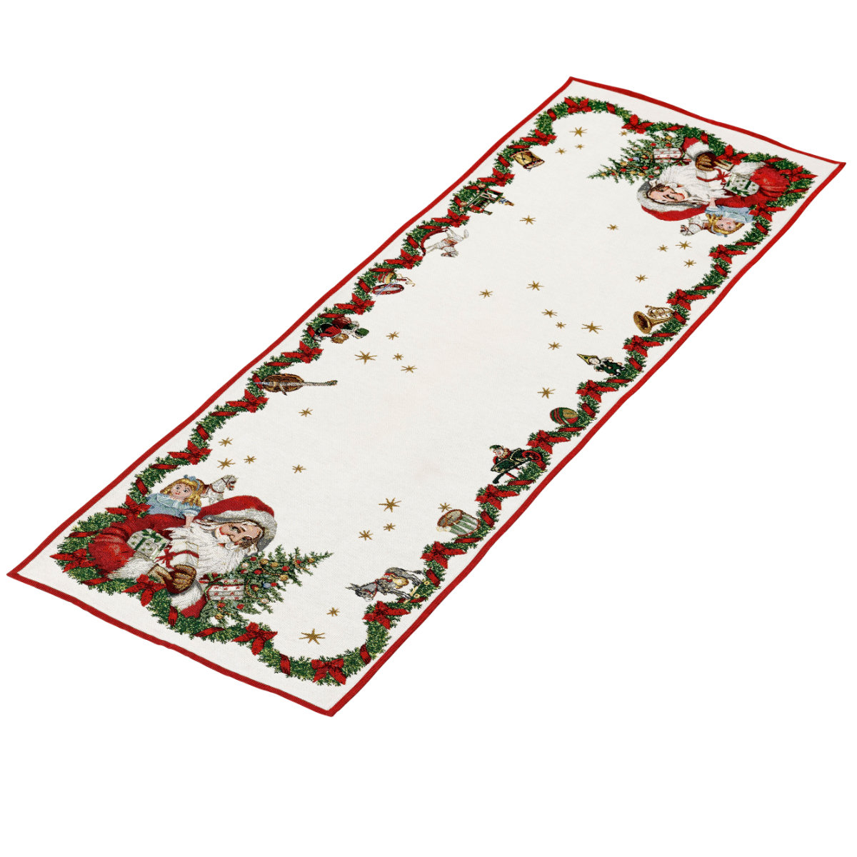 Villeroy & Boch Toy's Fantasy Gobelin Läufer XL Santa 49x143 cm