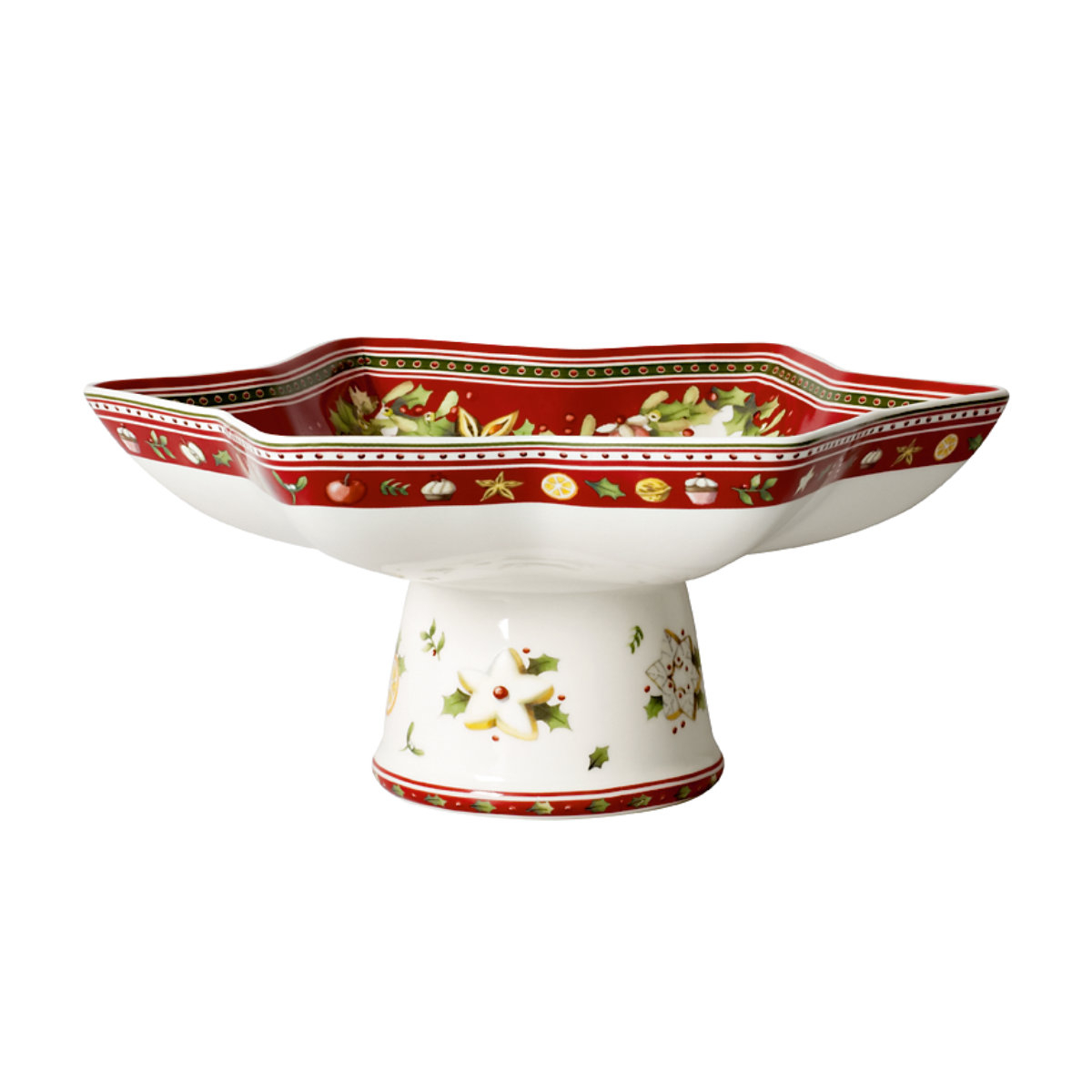 Villeroy & Boch Winter Bakery Delight Sternenschale auf Fuß 27x21x12 cm