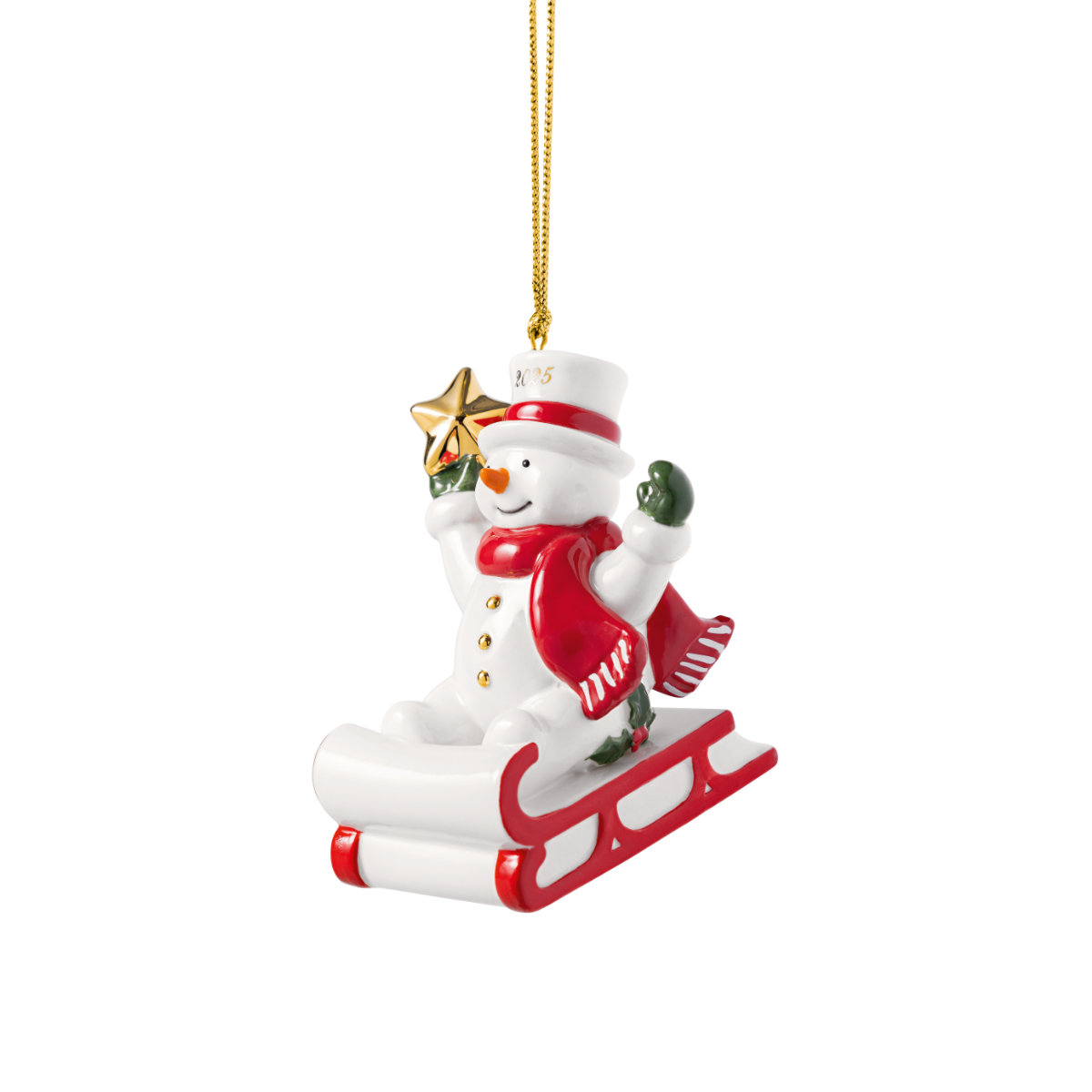 Villeroy & Boch Christmas Classics Ornament Snowman 8 cm