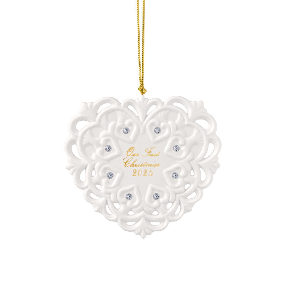 Villeroy & Boch Christmas Classics Ornament Herz 9,5 cm