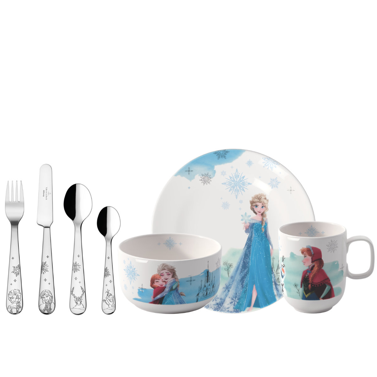 Villeroy & Boch Disney Frozen Kindergeschirr Set 7-tlg.
