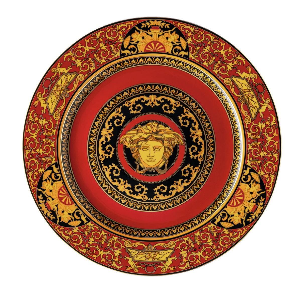 Rosenthal meets Versace Ikarus Medusa Charger Plate / Wall Plate 30 cm