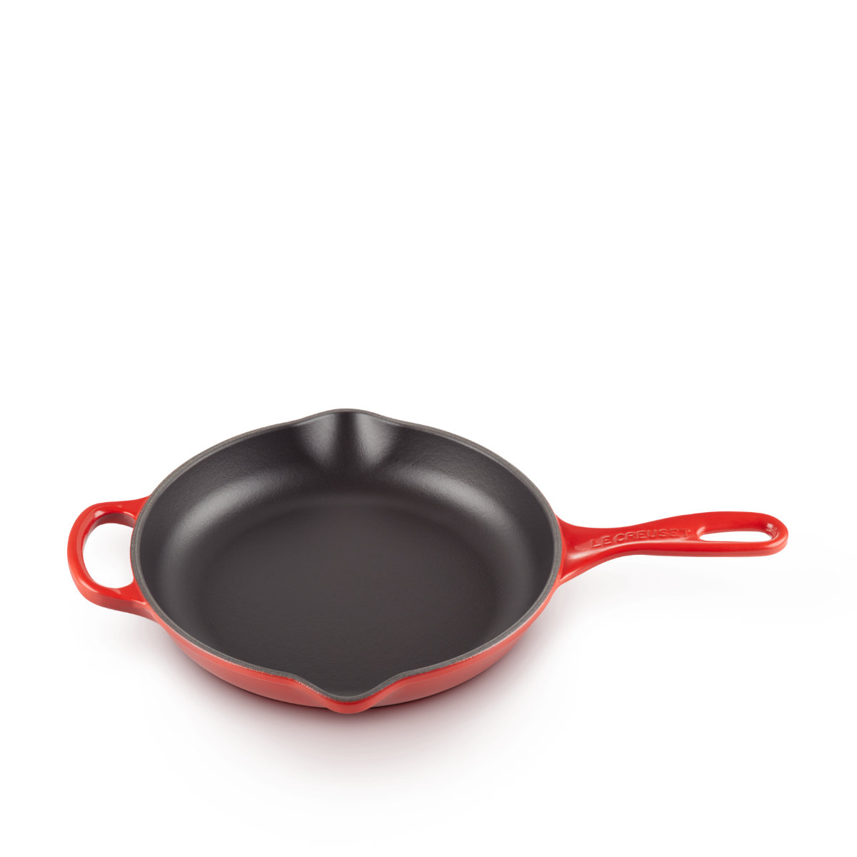 Le Creuset Bratpfannen und Servierpfannen Brat- und Servierpfanne Kirschrot 23 cm