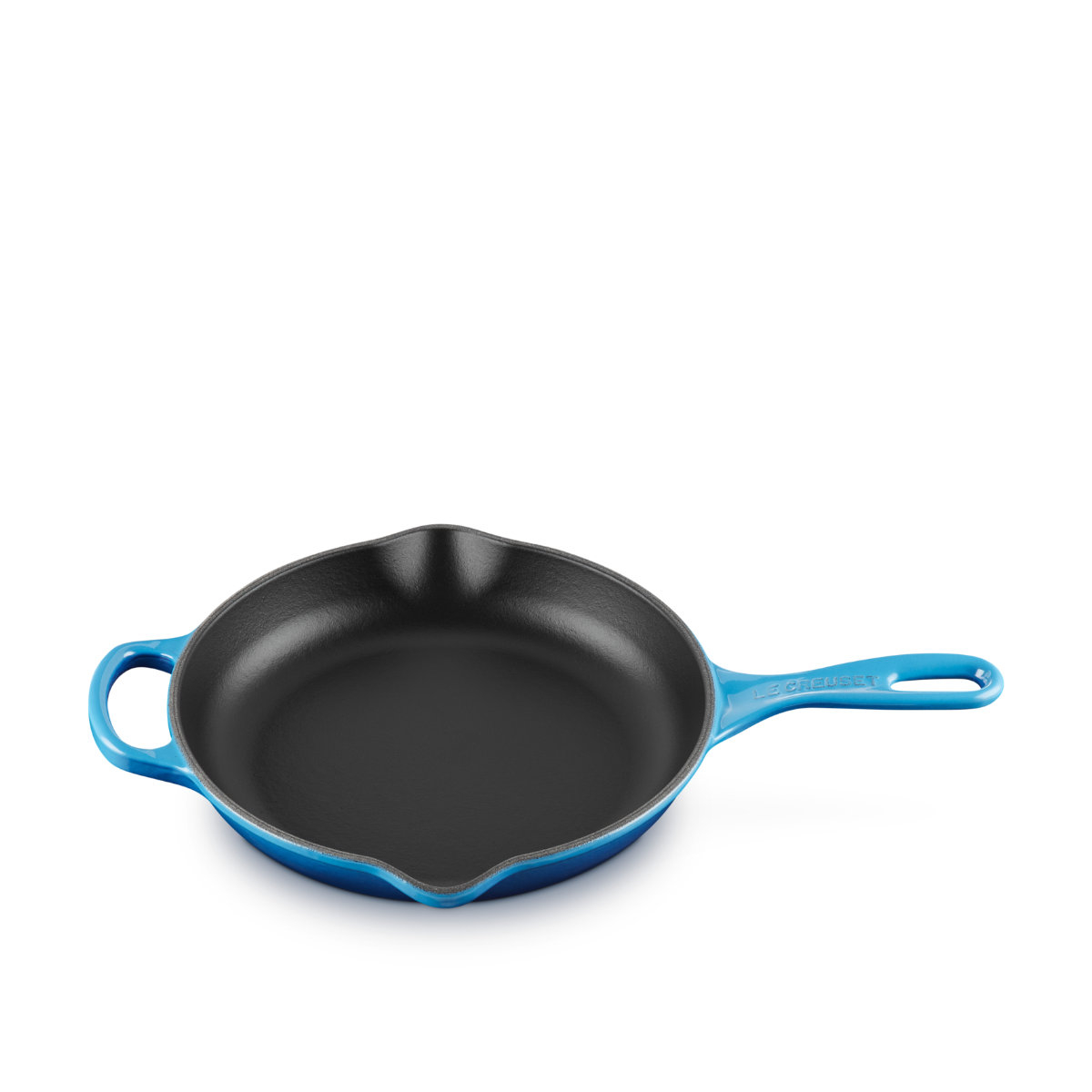 Le Creuset Bratpfannen und Servierpfannen Brat- und Servierpfanne Azure Blue 23 cm