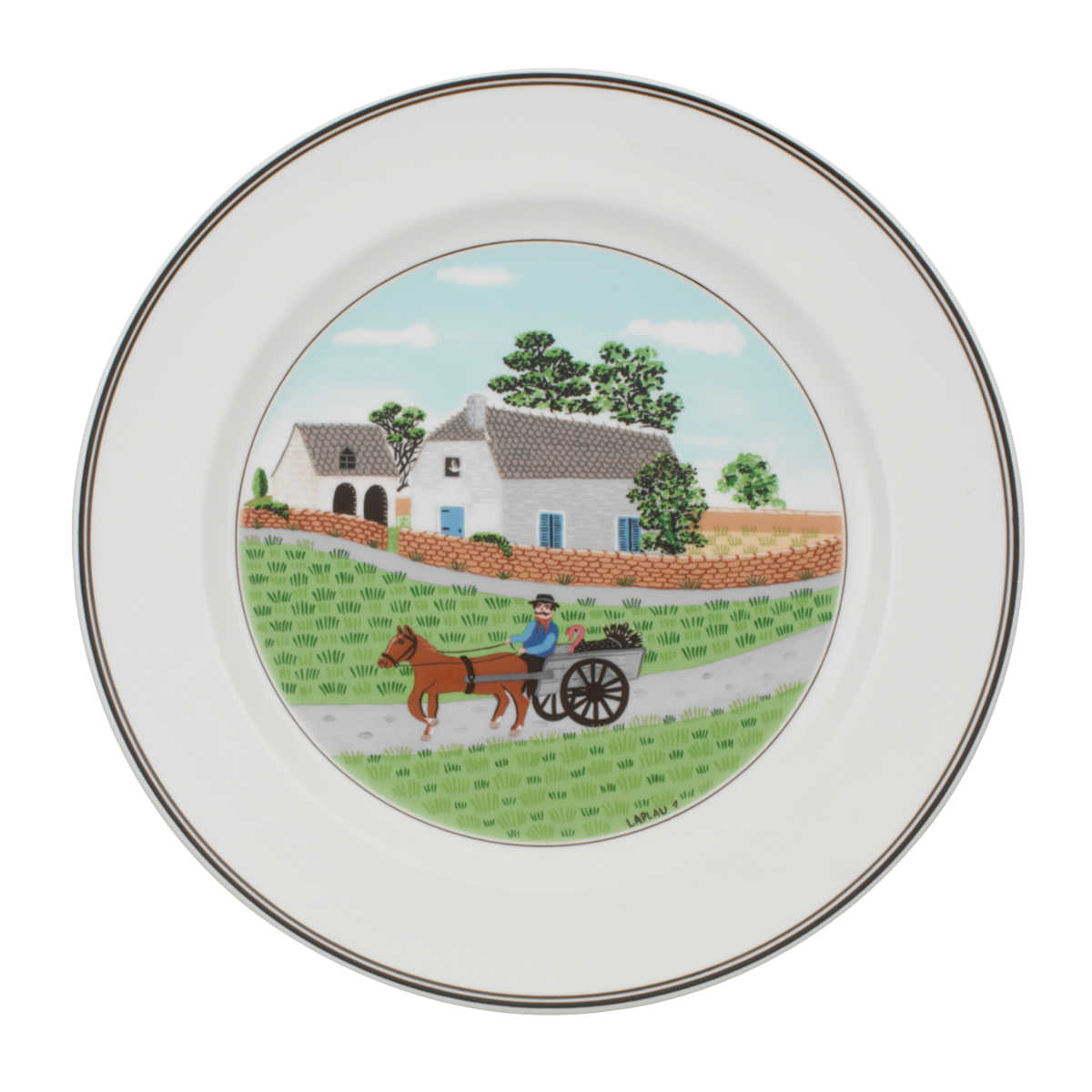 Villeroy & Boch Design Naif Plate Bauer 27 cm