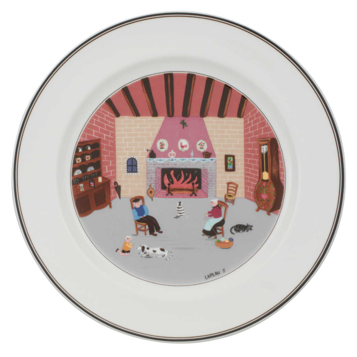 Villeroy & Boch Design Naif Serving plate fireplace 27 cm