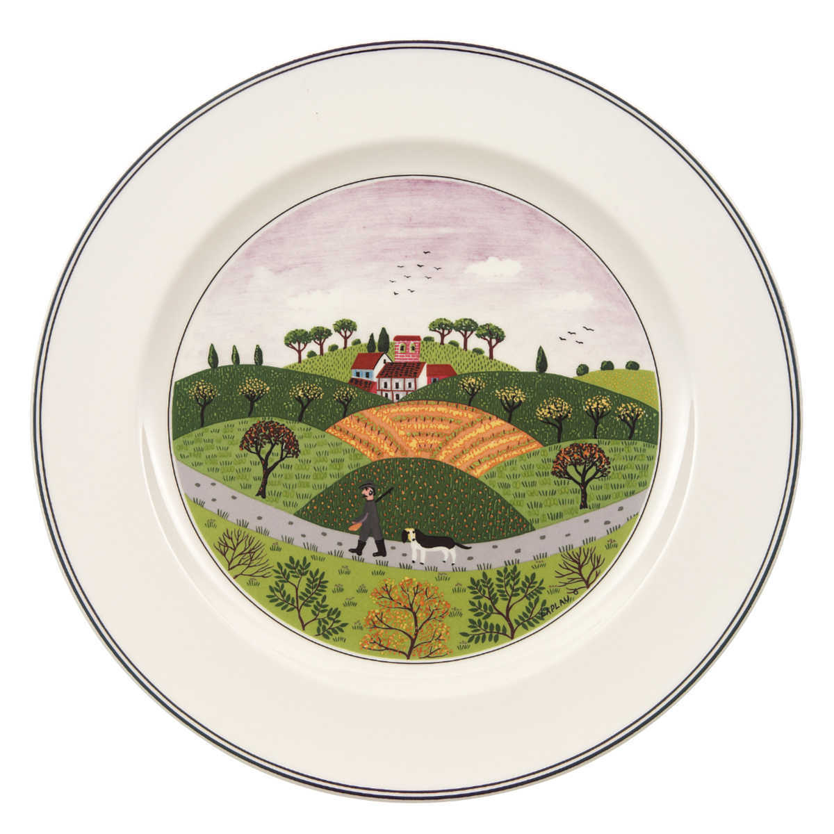 Villeroy & Boch Design Naif Dinner plate Hunter 27 cm