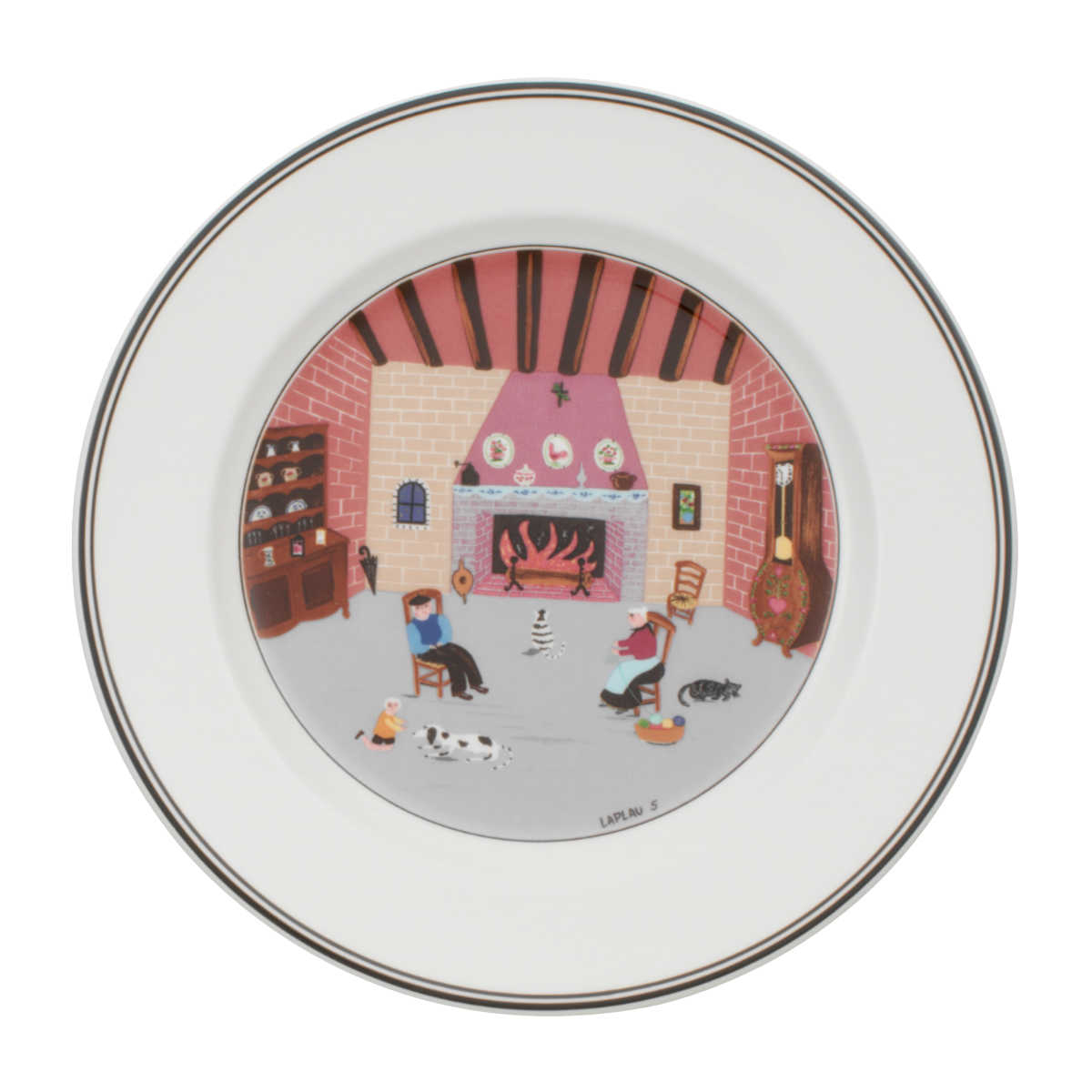 Villeroy & Boch Design Naif Breakfast plate fireplace 21 cm