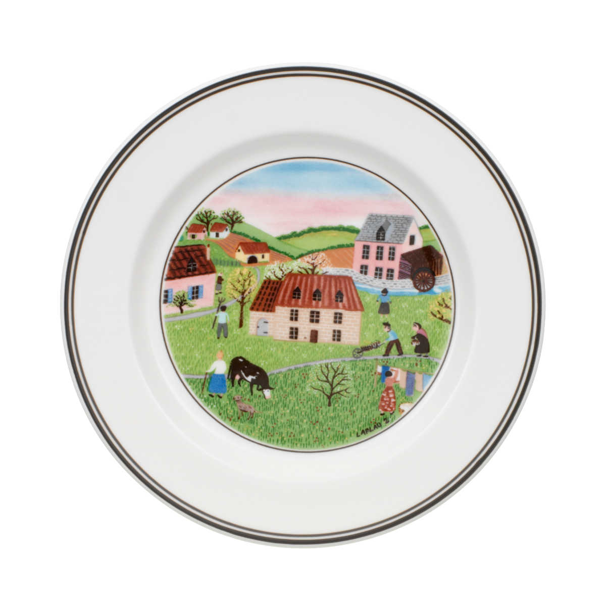 Villeroy & Boch Design Naif Bread plate Mill 17 cm