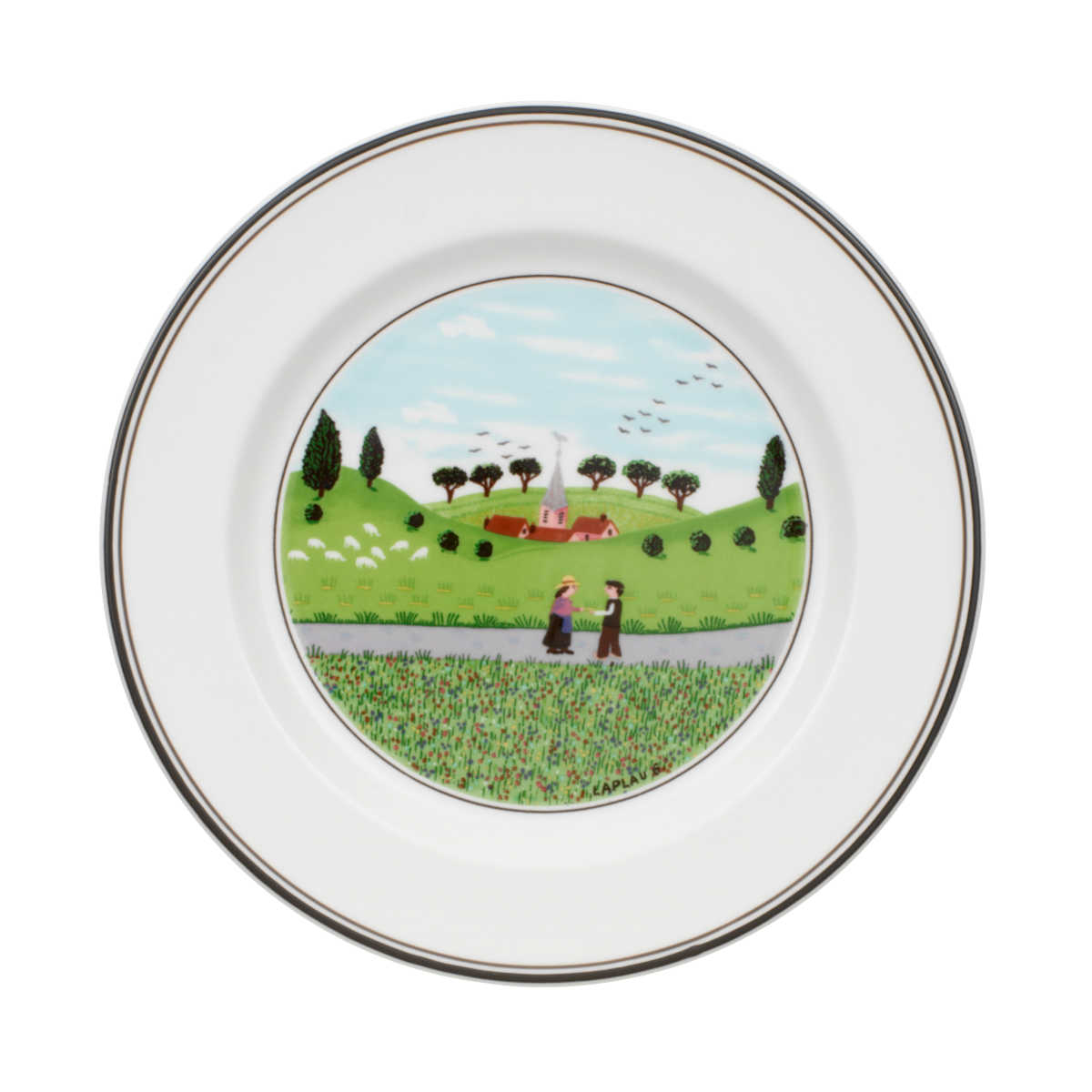 Villeroy & Boch Design Naif Bread Plate Encounter 17 cm