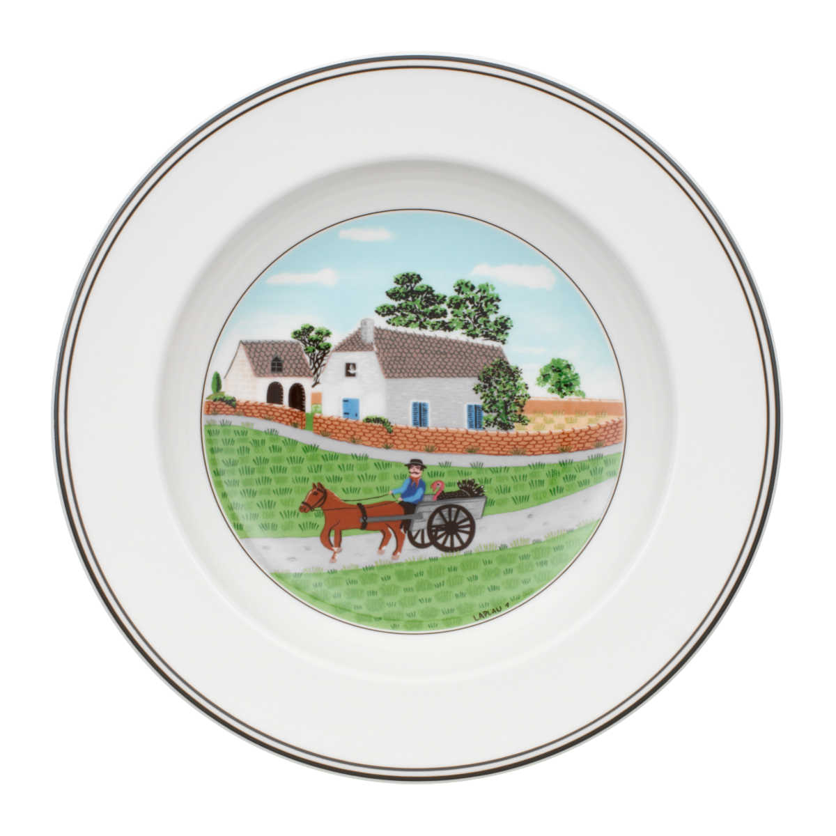 Villeroy & Boch Design Naif Soup plate farmer 21 cm