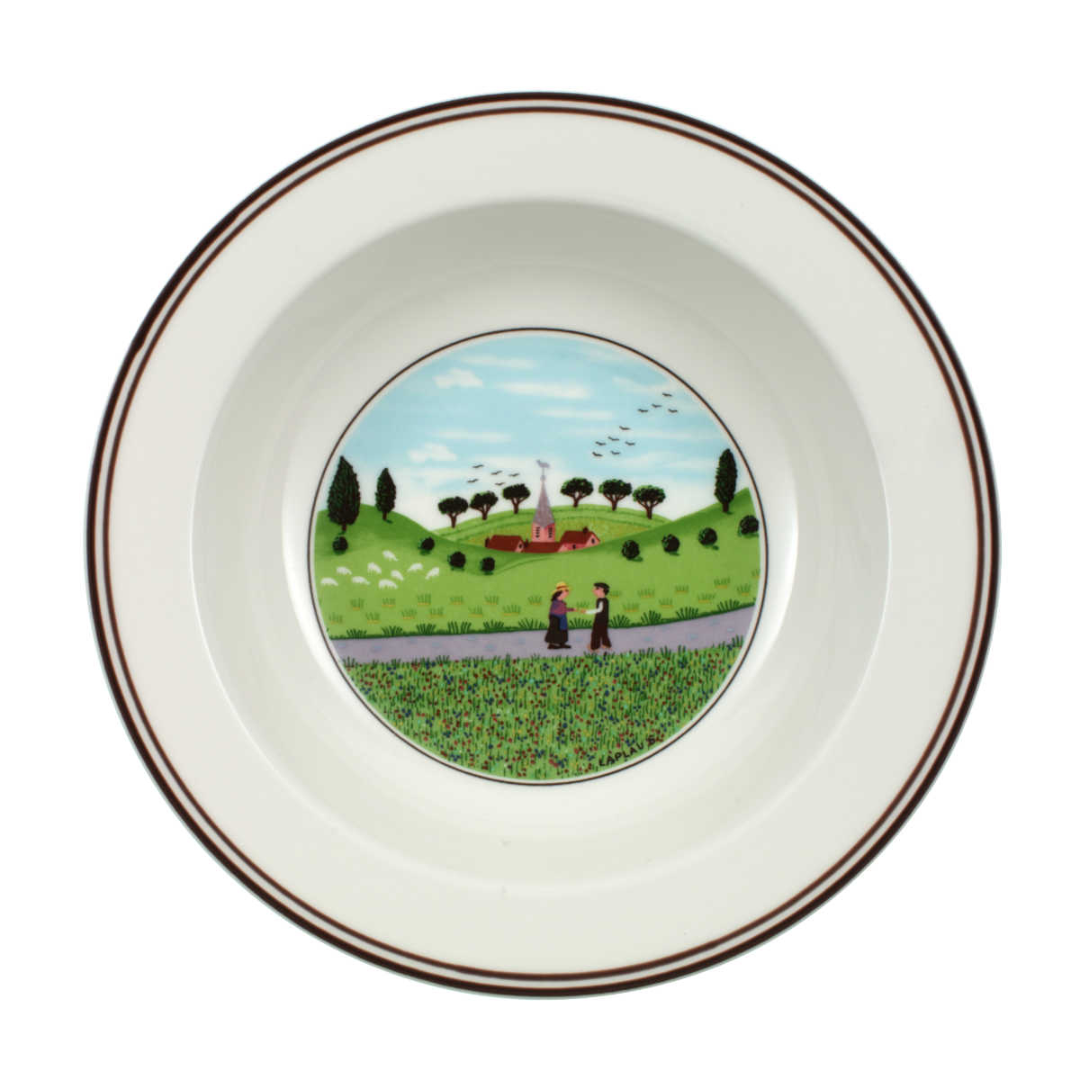 Villeroy & Boch Design Naif Salad Bowl Encounter 20 cm