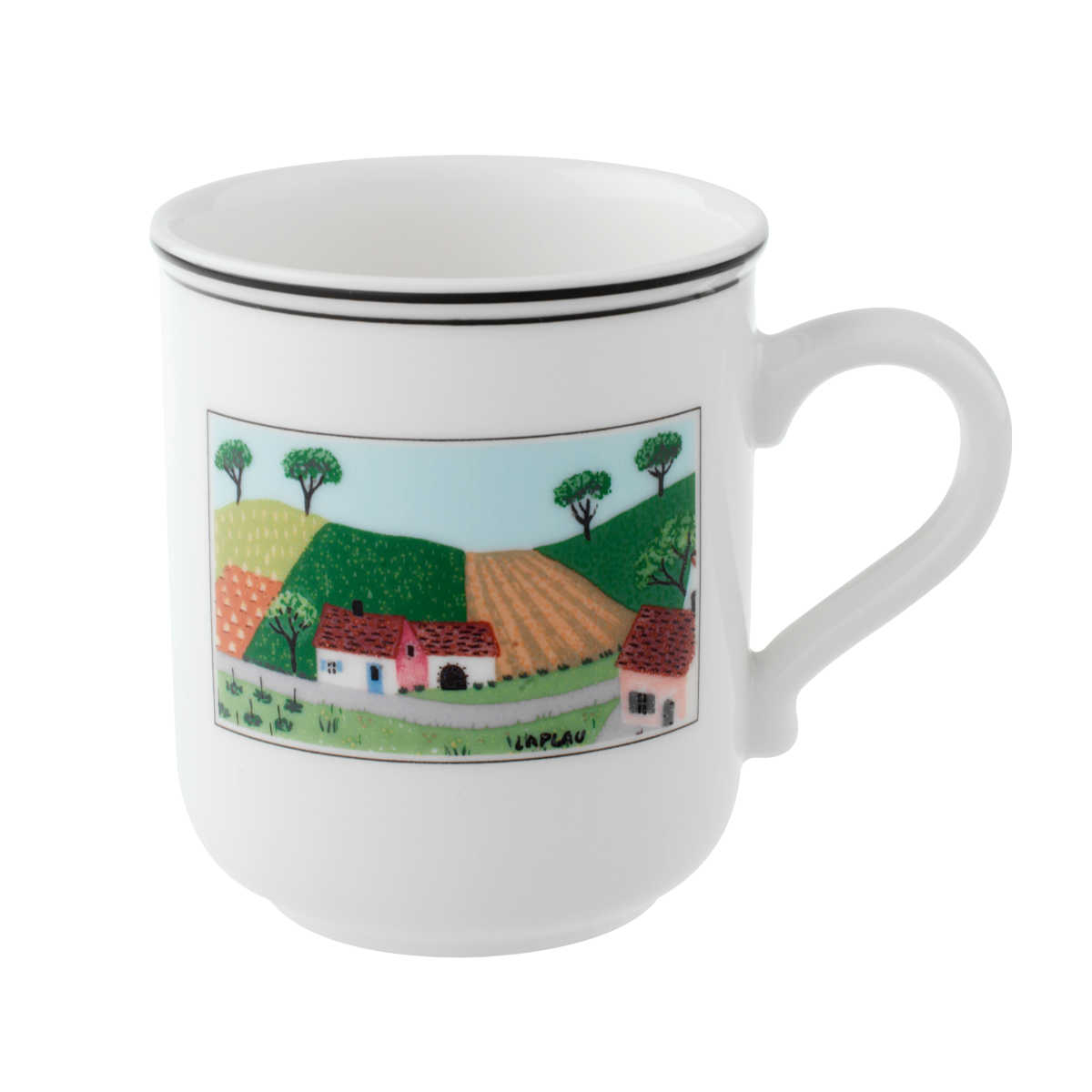 Villeroy & Boch Design Naif Becher mit Henkel Dorfstrasse 0,27 L