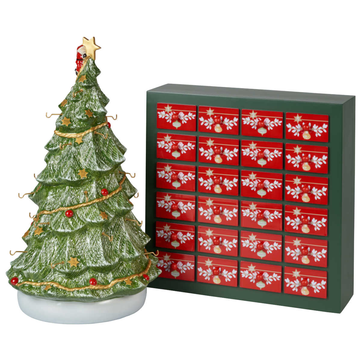 Villeroy & Boch Christmas Toys Memory 3D tree Advent calendar 25-pc