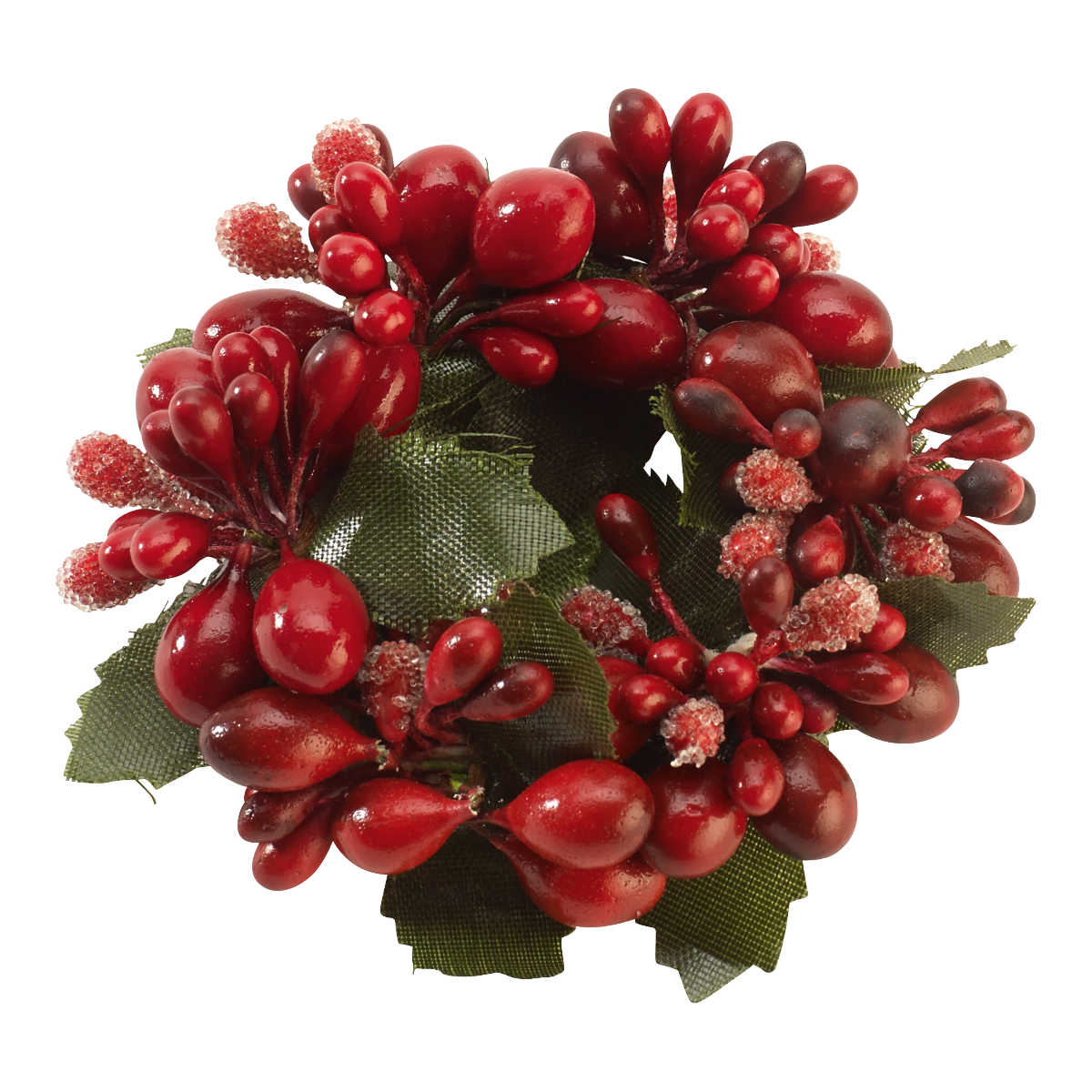 Villeroy & Boch Winter Collage Accessoires Plastic red berry napkin ring d: 6 cm