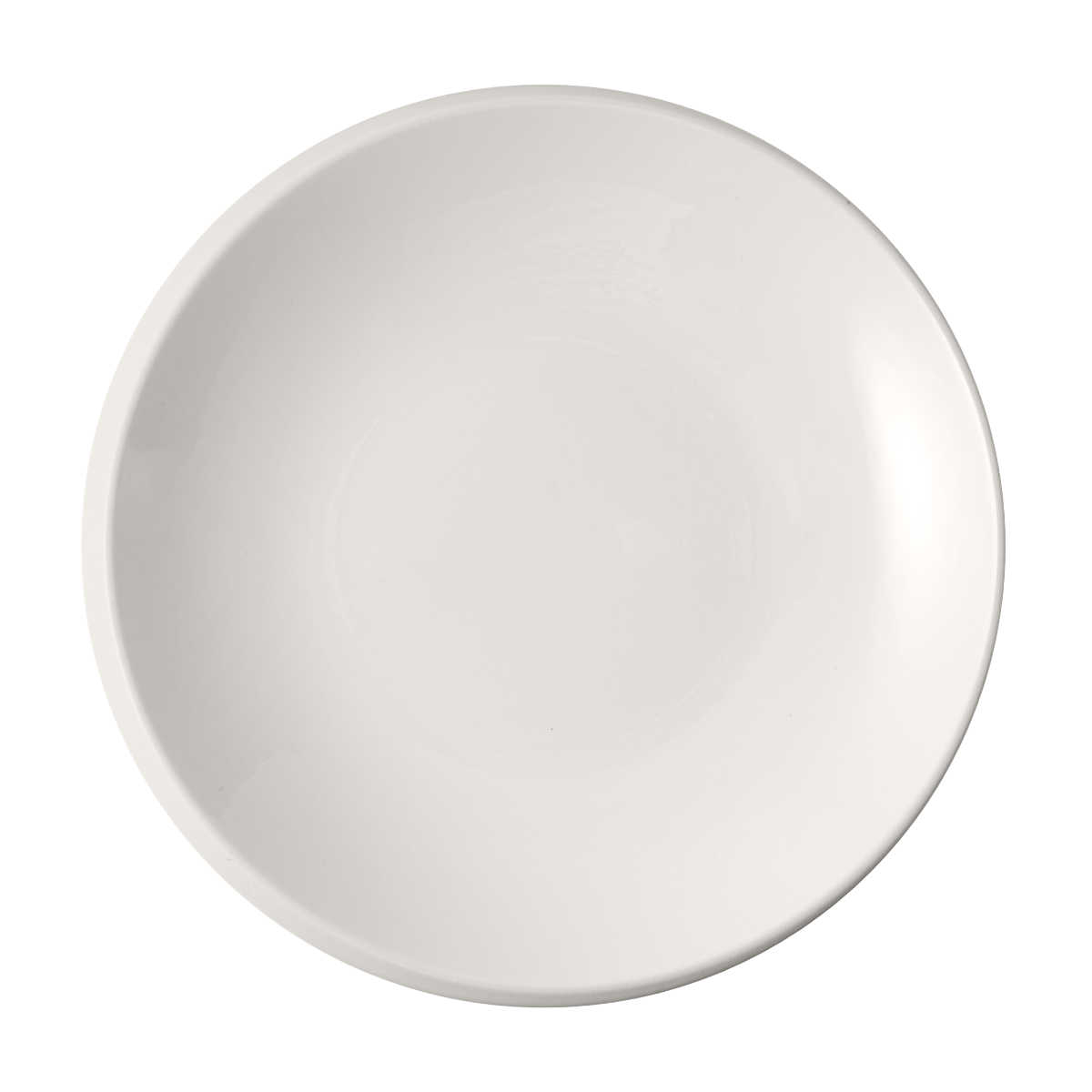 Villeroy & Boch NewMoon Weiß Suppenteller / Schale flach 25 cm