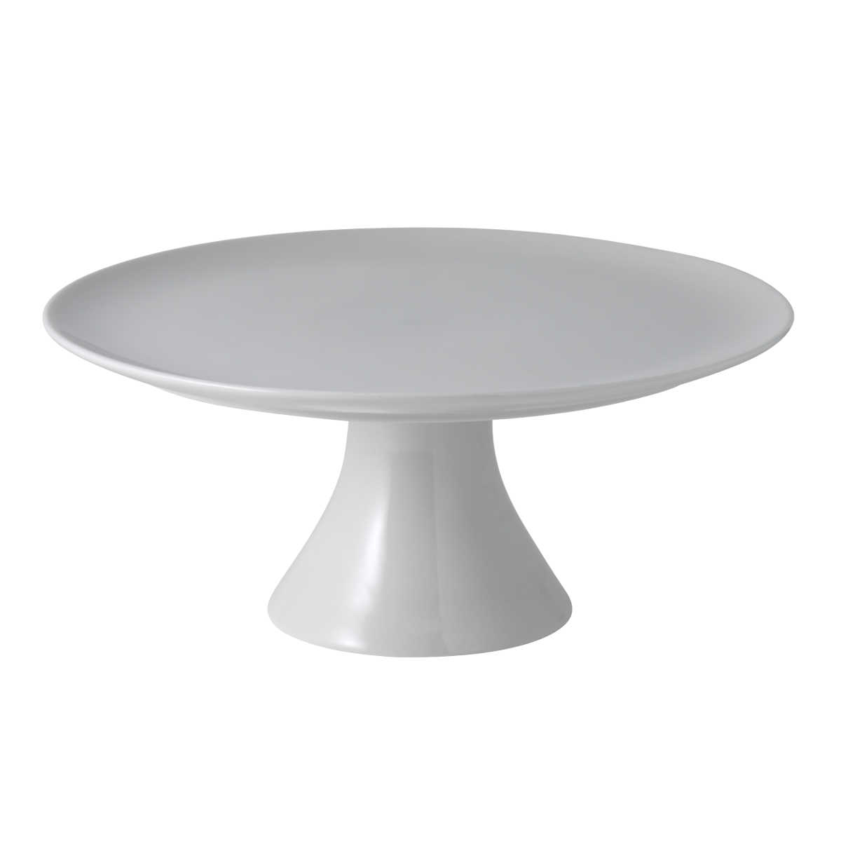 Villeroy & Boch For Me Weiß Kuchenplatte auf Fuss d: 30 cm / h: 13 cm