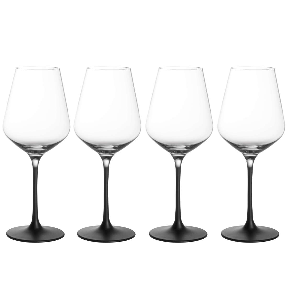 Villeroy & Boch Manufacture Rock Weißweinkelch Glas Set 4-tlg. 0,12 L