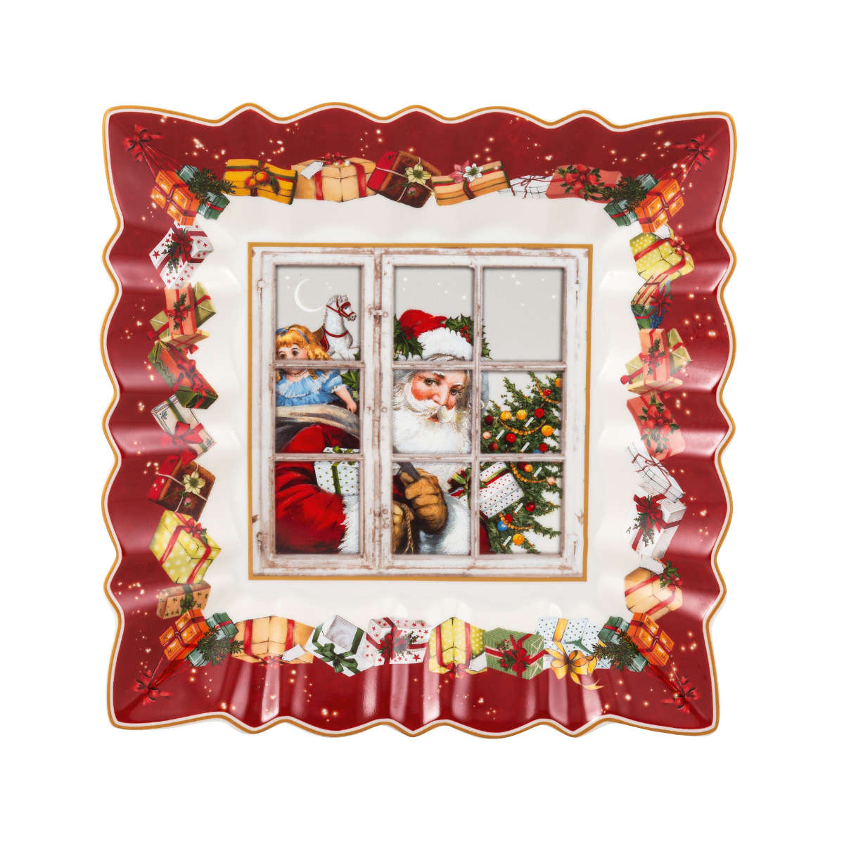 Villeroy & Boch Toy's Fantasy Schale eckig - Santa 23,5 cm