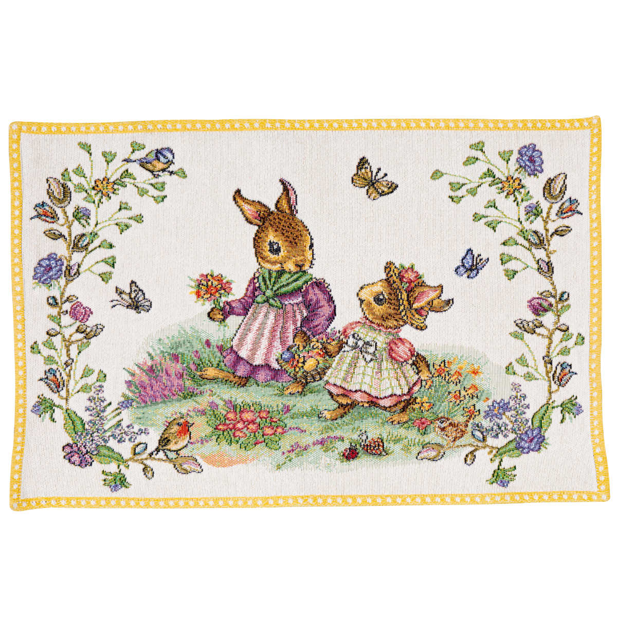 Villeroy & Boch Spring Fantasy Platzset Gobelin Blumenwiese - 70% Baumwolle + 30% Polyester 32x48 cm