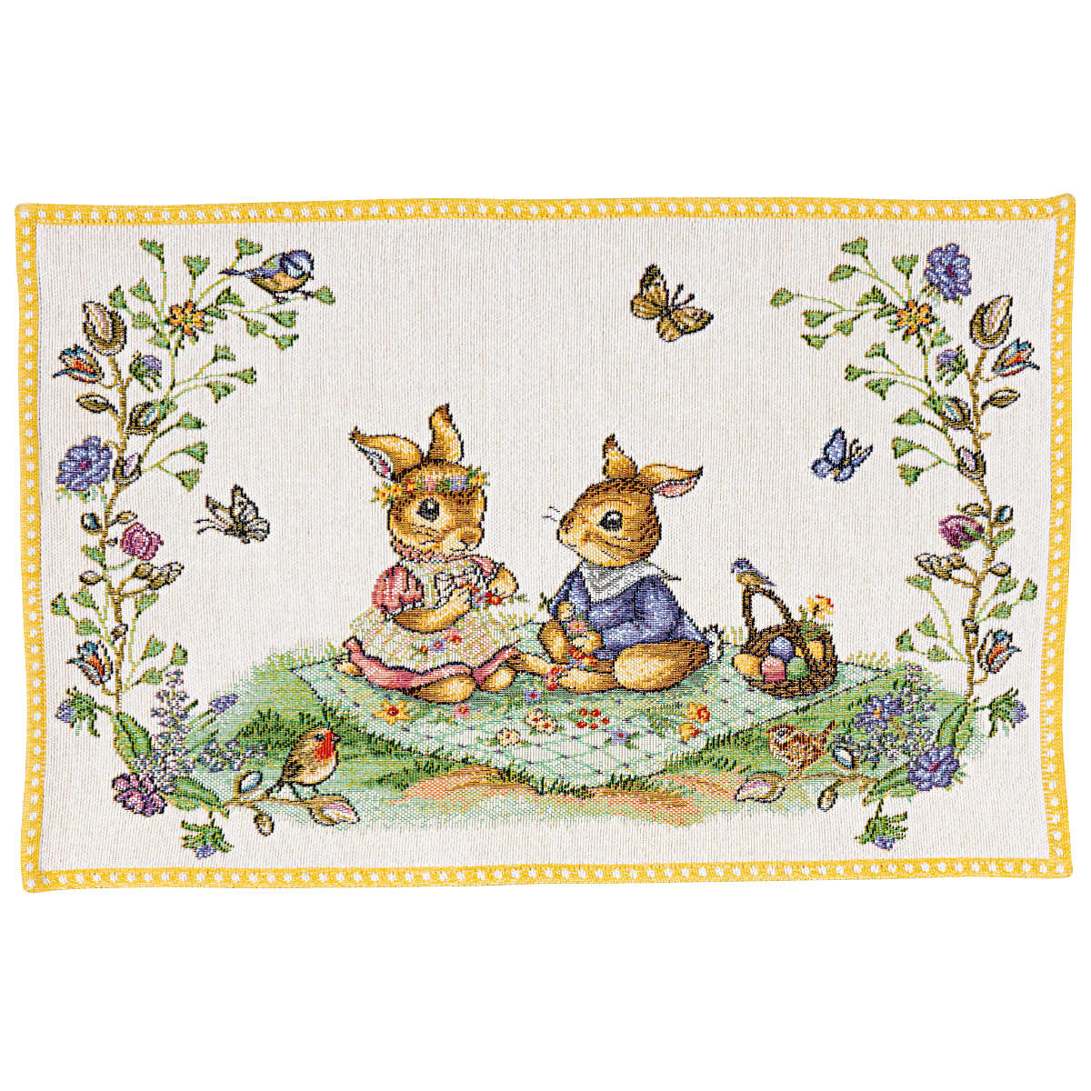 Villeroy & Boch Spring Fantasy Platzset Gobelin Picknick - 70% Baumwolle + 30% Polyester 32x48 cm