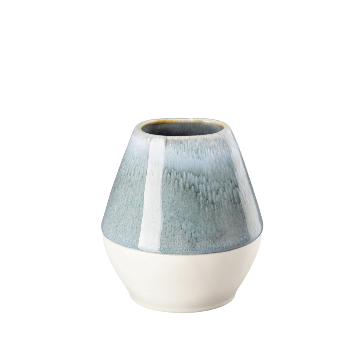 Rosenthal Junto Aquamarine - Steinzeug Vase 10 cm