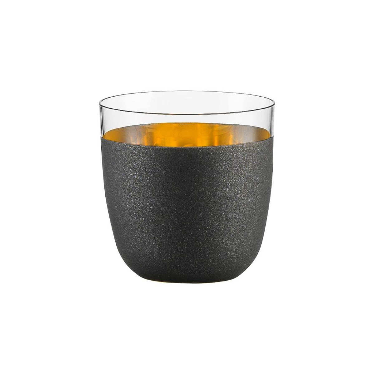 Eisch Cosmo schwarz gold Champagne glass 390 ml / 9.1 cm