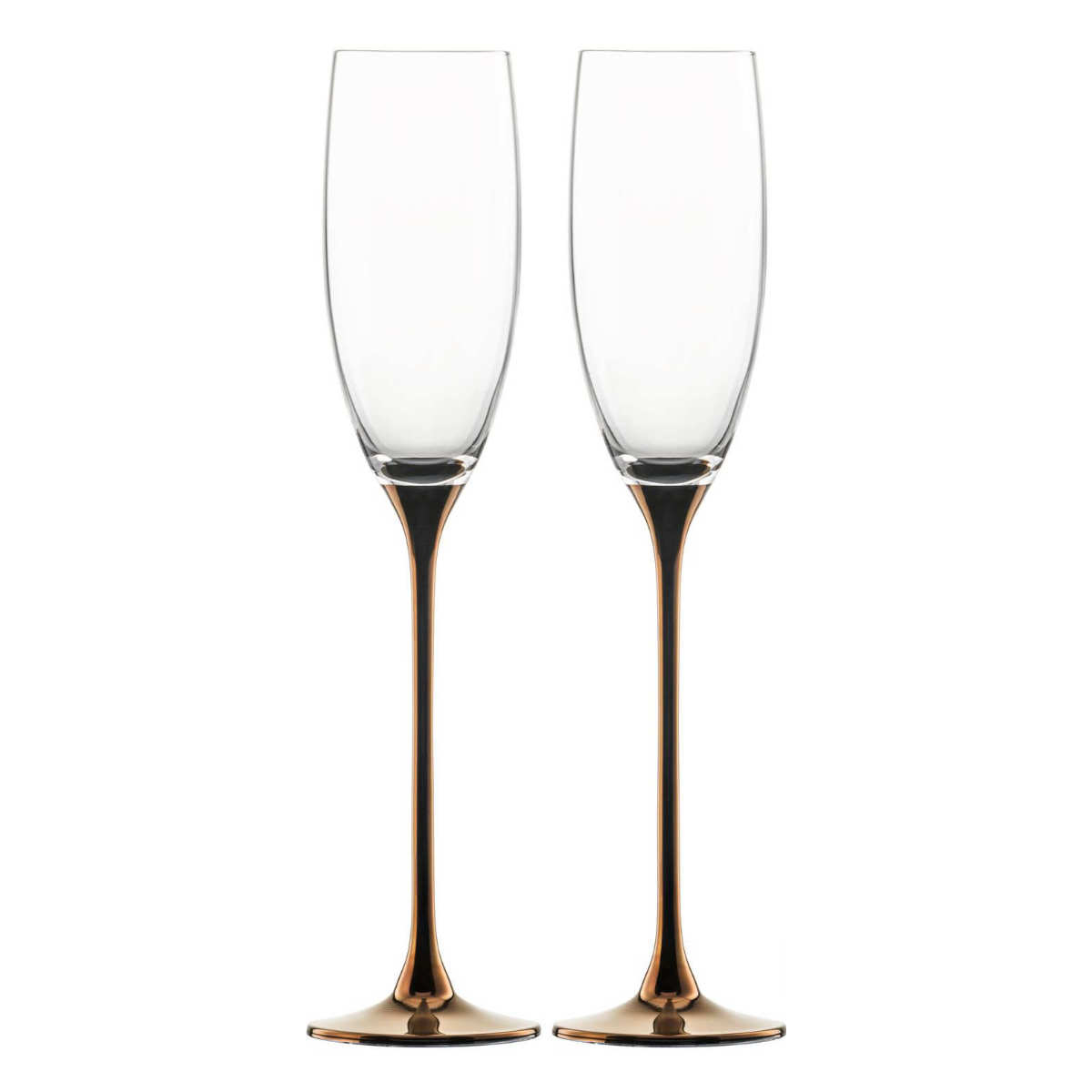 Eisch Champagner Exklusiv - Geschenkset Copper champagne glasses in gift box 2 pieces / 180 ml