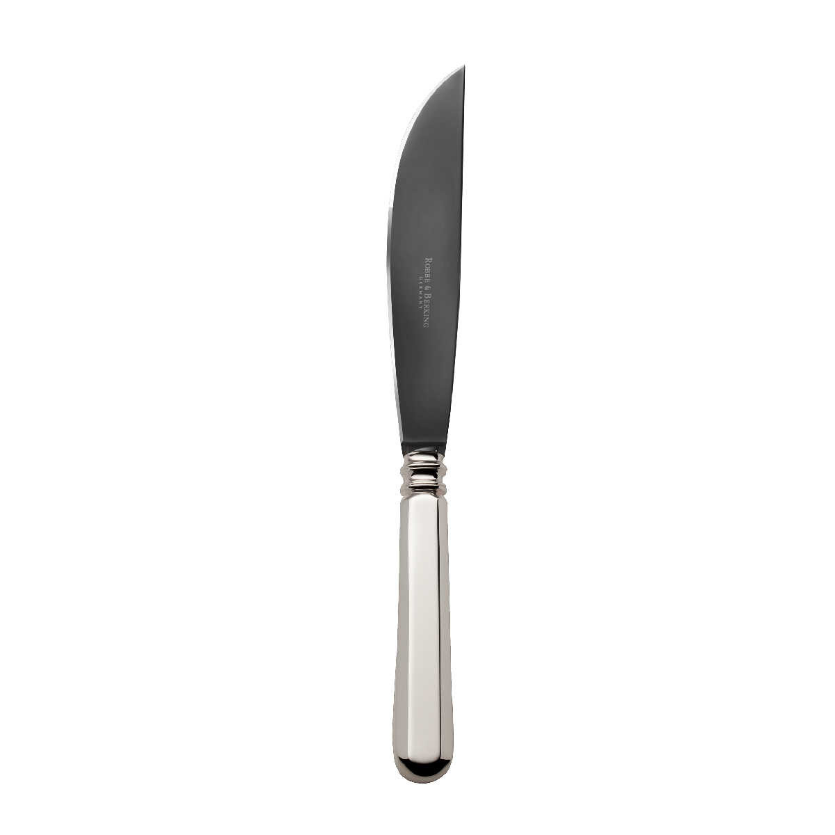 Robbe & Berking Alt-Spaten - 150 g серебрение Разделочный нож Frozen Black 250 mm