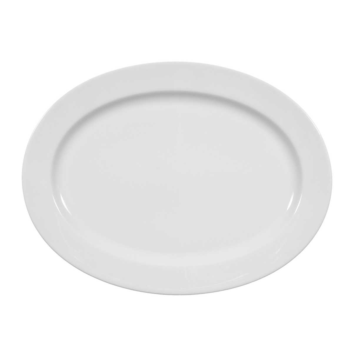 Seltmann Weiden Lukullus Weiß Oval serving platter 31x23 cm