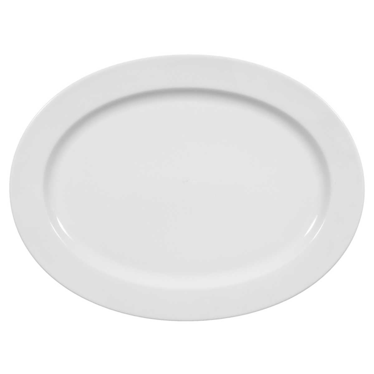Seltmann Weiden Lukullus Weiß Oval serving platter 35x26 cm