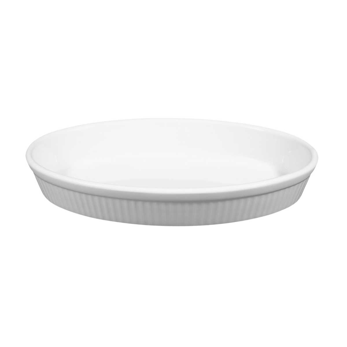 Seltmann Weiden Lukullus Weiß Oval baking pan 24x15 cm / 0.63 L