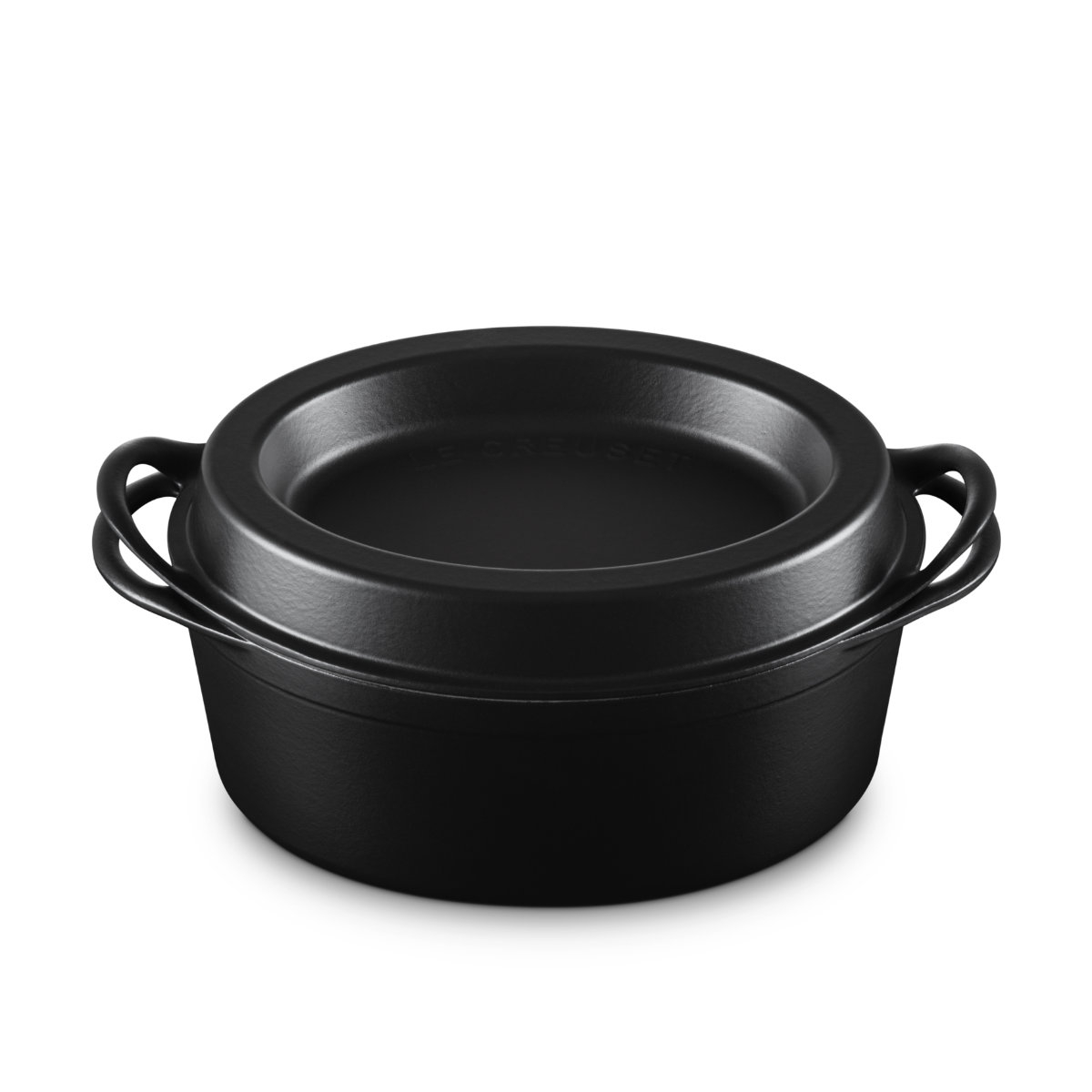 Le Creuset Bräter Ovaler Doufeu Schwarz 32 cm