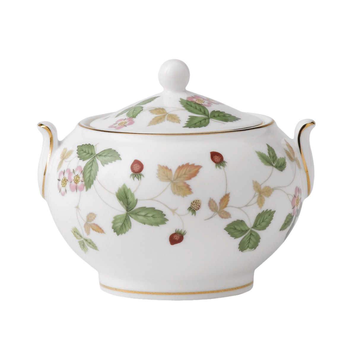 Wedgwood Wild Strawberry Sugar Bowl 7 cm