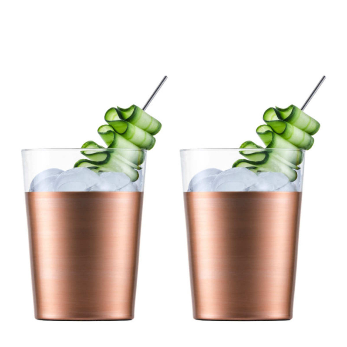 Eisch Secco Flavoured Moscow Mule glasses in gift tube set of 2 / 550 ml