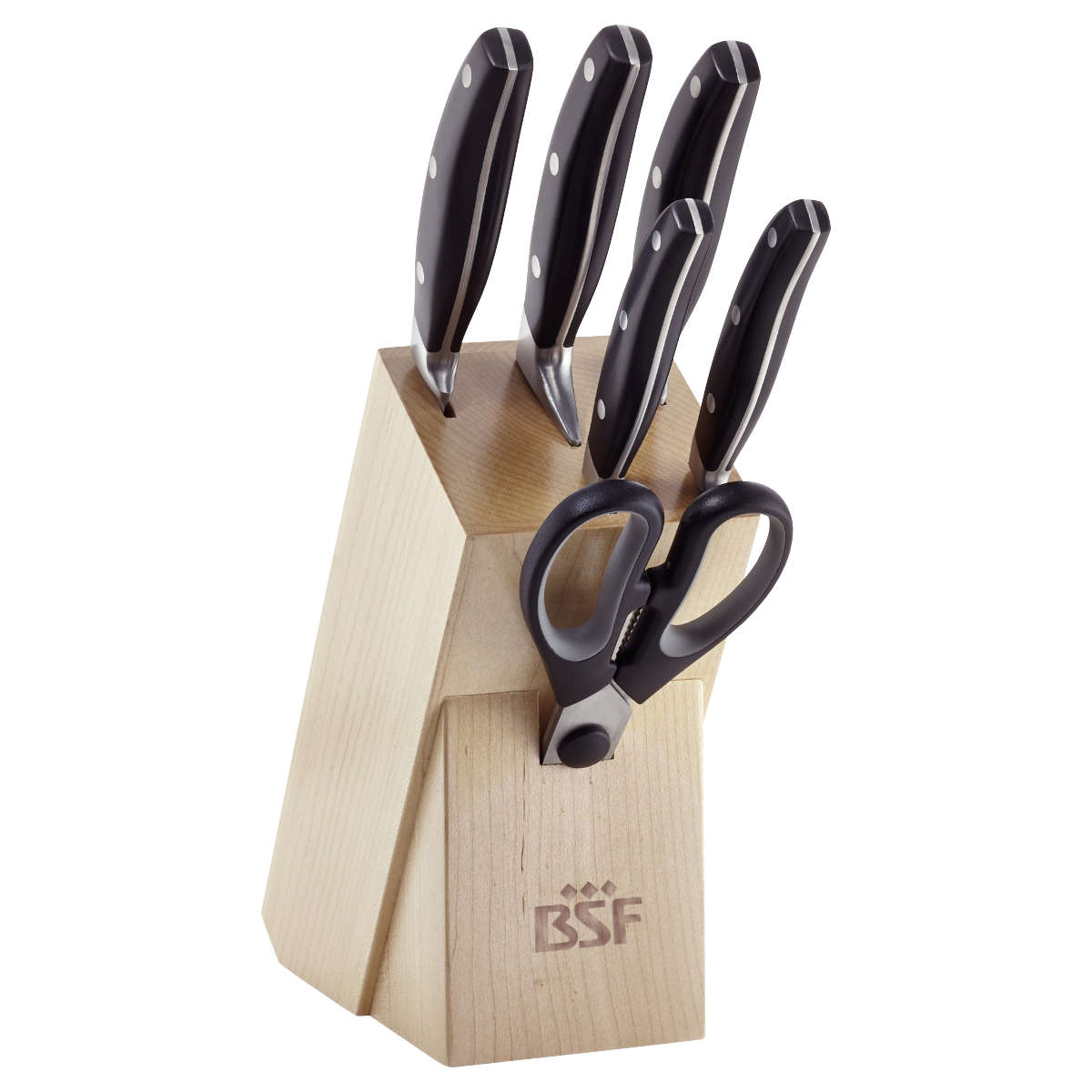 BSF Daytona 7-piece knife block set